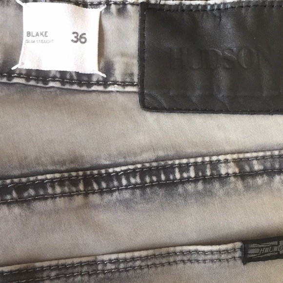 NWOT $220 Hudson Blake Slim Straight in DEBR 36 - Picture 6 of 8